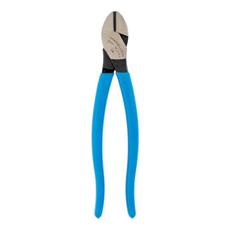 Diagonal Cutting Pliers, High Leverage, 6-In.