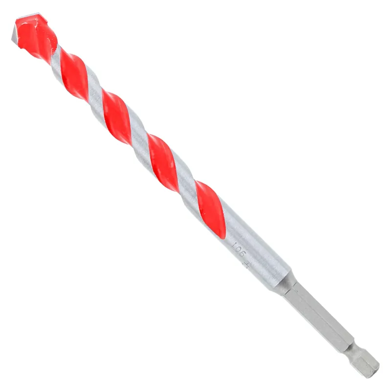 Diablo SPEEDemon 7/16 In. X 6 In. L Carbide Tipped Red Granite Hammer Drill Bit Hex Shank 1 Pk