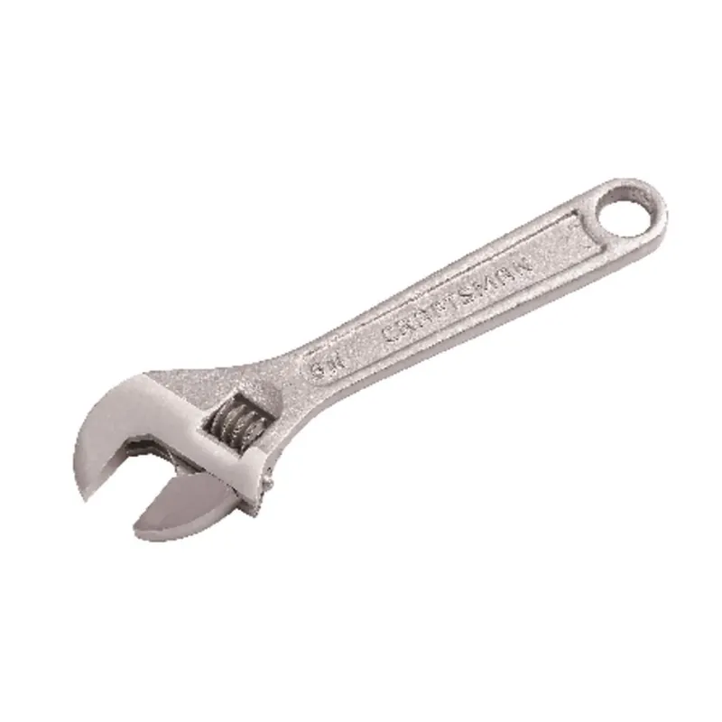 Craftsman 6 In. L Metric And SAE Adjustable Wrench 1 Pc.