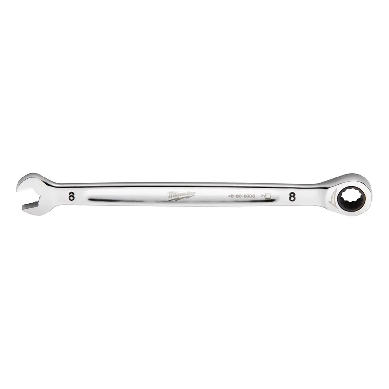 8 Mm Metric 12-point Ratcheting Combination Wrench - 5.75 In. Length