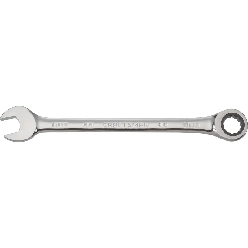 Craftsman 18mm 12 Point Metric Ratcheting Combination Wrench 8.7 In. Length