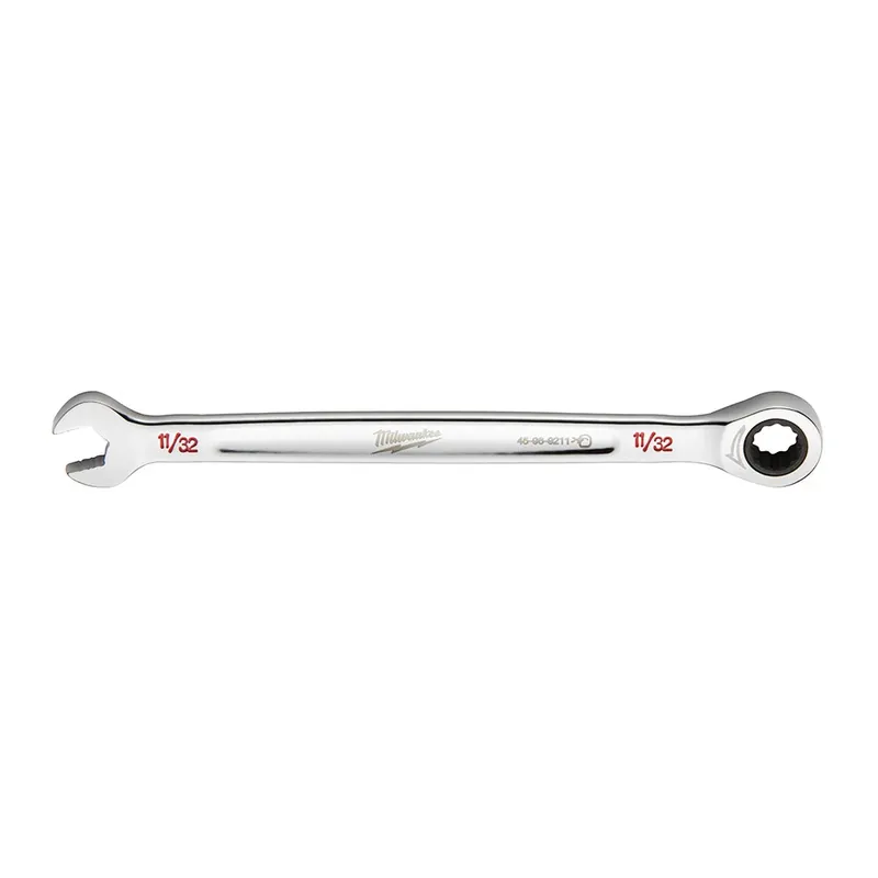 11/32 In. 12-point Ratcheting Combination Wrench With Maxbite Grip