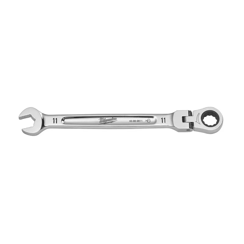 11 Mm X 11 Mm 12 Point Metric Flex Head Combination Wrench 6.75 In. L