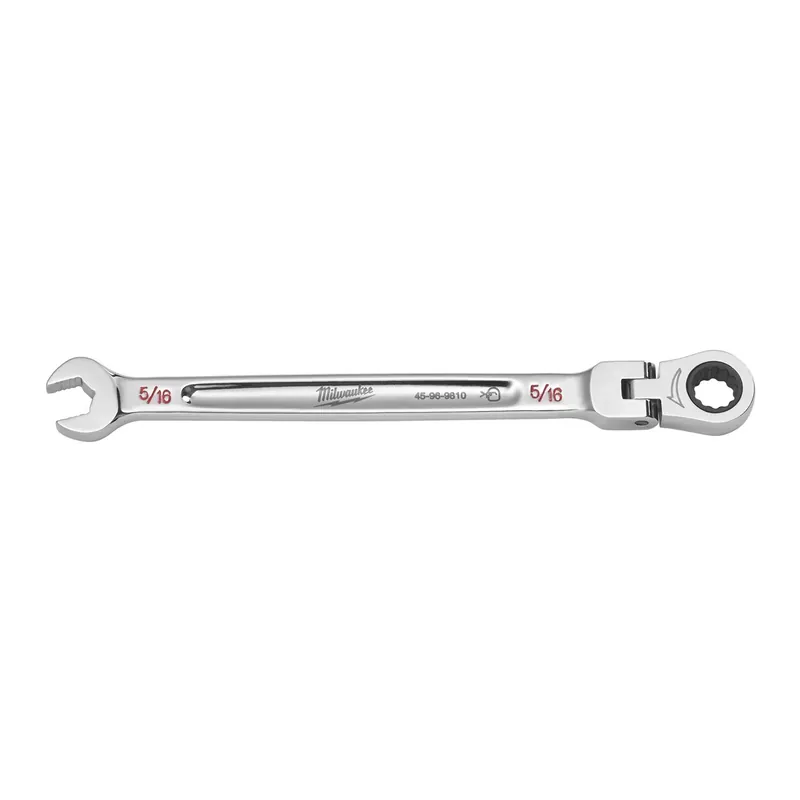 5/16 In. X 5/16 In. 12 Point Sae Flex Head Combination Wrench 5.75 In. L