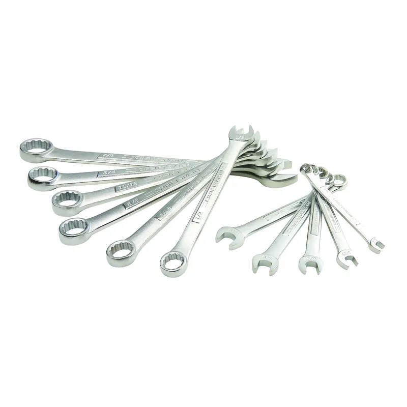 11 Piece Sae Combination Wrench Set For Versatile Applications