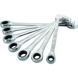 7-piece 12-point Metric Ratchet Wrench Set - Model Cmmt12057