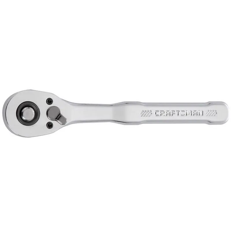 Craftsman Low‑Profile 1/4‑in Drive Ratchet – 72‑Tooth Design