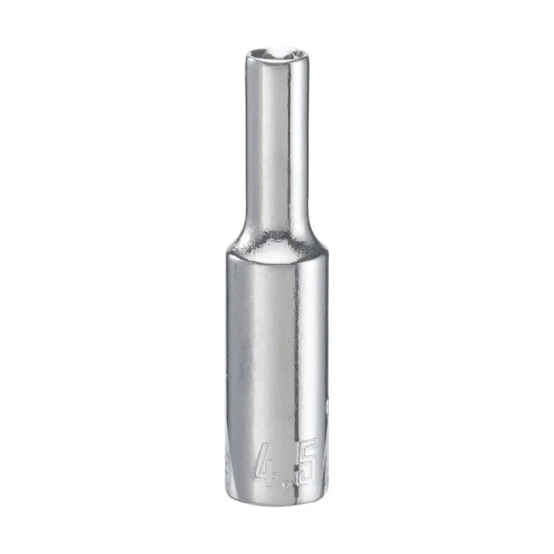 Craftsman 4.5mm 1/4" 6‑Point Deep Socket – Metric Alloy Steel