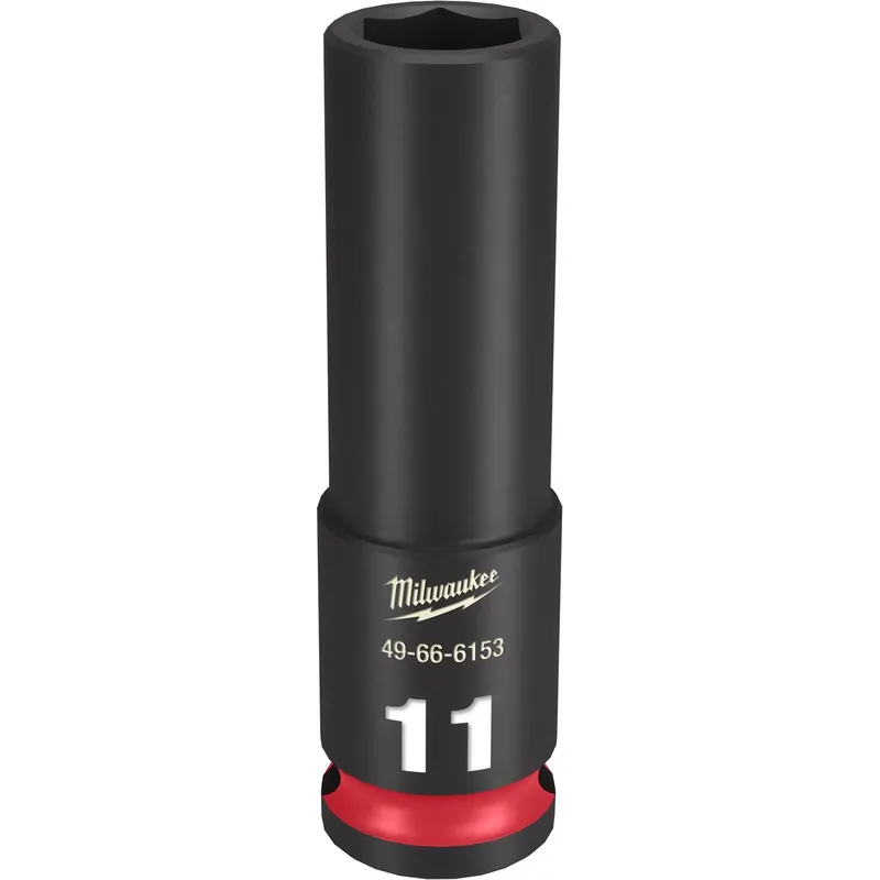 Shockwave 11 Mm X 3/8 In. Drive Metric/sae 6 Point Deep Impact Socket