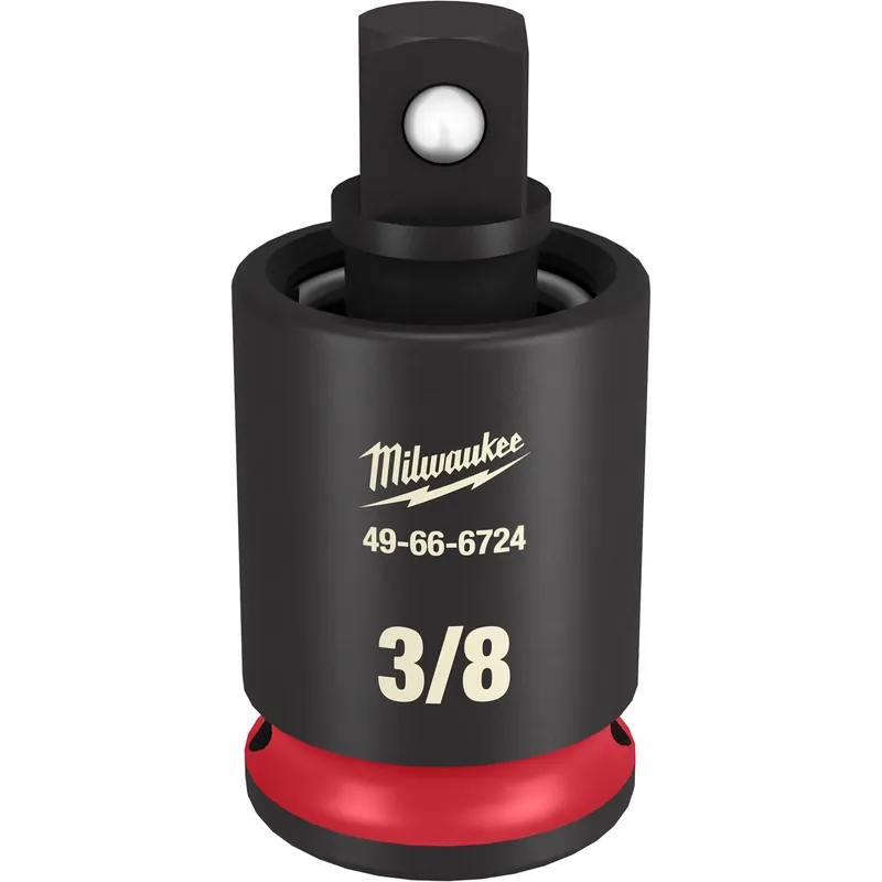 Milwaukee Shockwave 3/8 In. Drive SAE 6 Point Impact Universal Joint 1 Pc