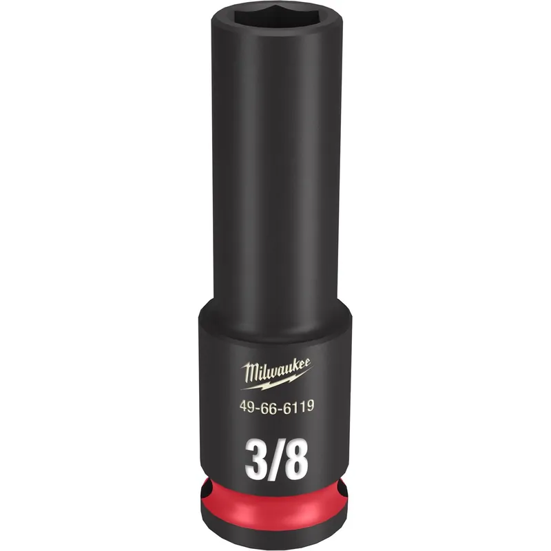 Shockwave 3/8 In. Drive 6-point Deep Impact Socket - Model 49-66-6119