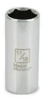 3/8-inch Drive 11/16-inch 6-point Deep Well Socket Cdds30