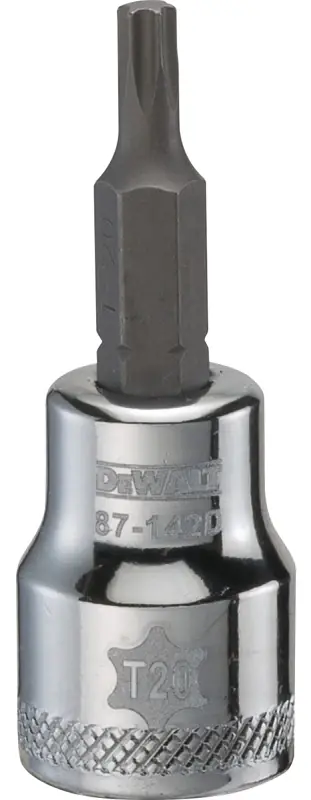 T20 Star Torx Socket, 3/8 In. Drive