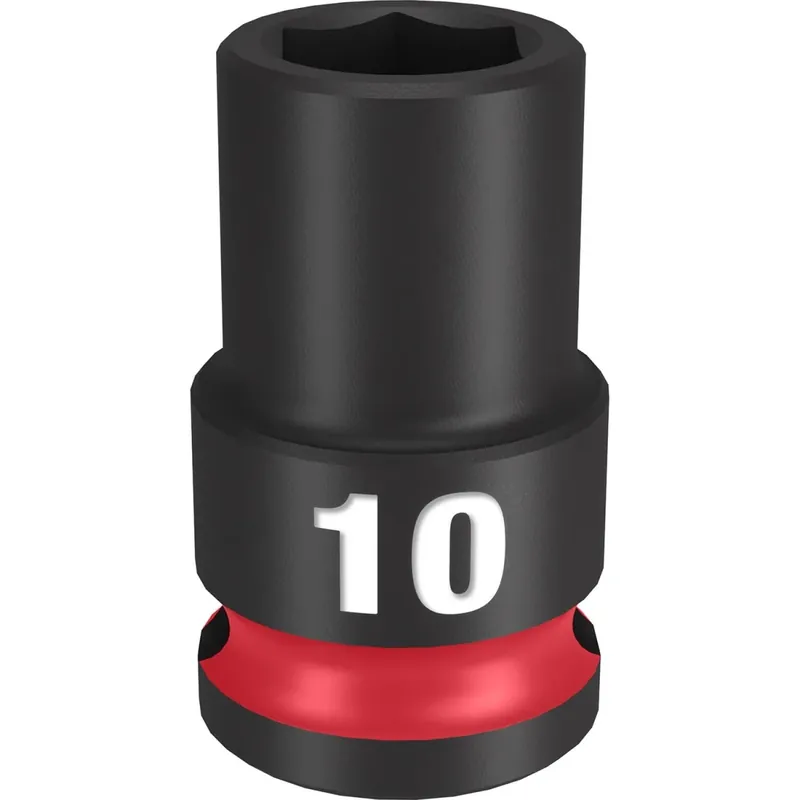 Shockwave 10 Mm X 3/8 In. Drive Standard Impact Socket - 1 Piece