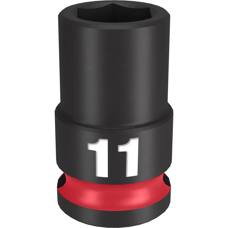 Shockwave 11 Mm X 3/8 In. Drive Metric/sae 6 Point Standard Impact Socket