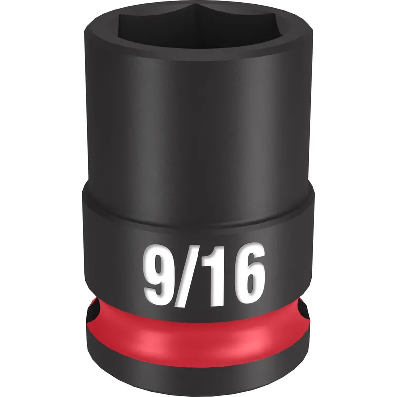Shockwave 9/16 In. X 3/8 In. Drive Sae 6 Point Standard Socket
