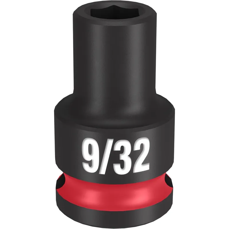 Shockwave 9/32 Inch X 3/8 Inch Drive Sae 6 Point Standard Socket