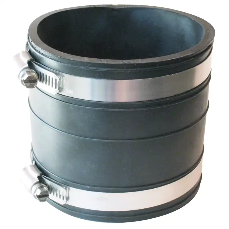 Fernco Schedule 40 3 In. Socket X 3 In. D Socket PVC Flexible Coupling 1 Pk