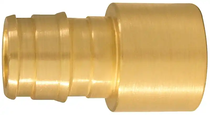 Apollo PEX-A 1/2 In. Expansion PEX In To X 1/2 In. D Female Sweat Brass Adapter