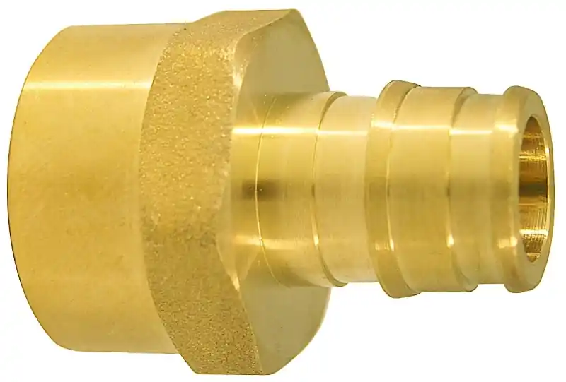 Apollo PEX-A 1/2 In. Expansion PEX In To X 1/2 In. D FPT Brass Adapter
