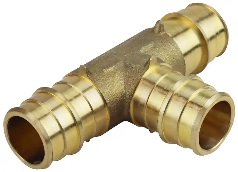 Apollo PEX-A 3/4 In. Expansion PEX In To X 3/4 In. D Barb Brass Tee