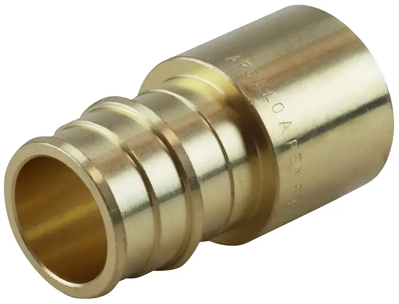 Apollo PEX-A 3/4 In. Expansion PEX In To X 3/4 In. D Female Sweat Brass Adapter