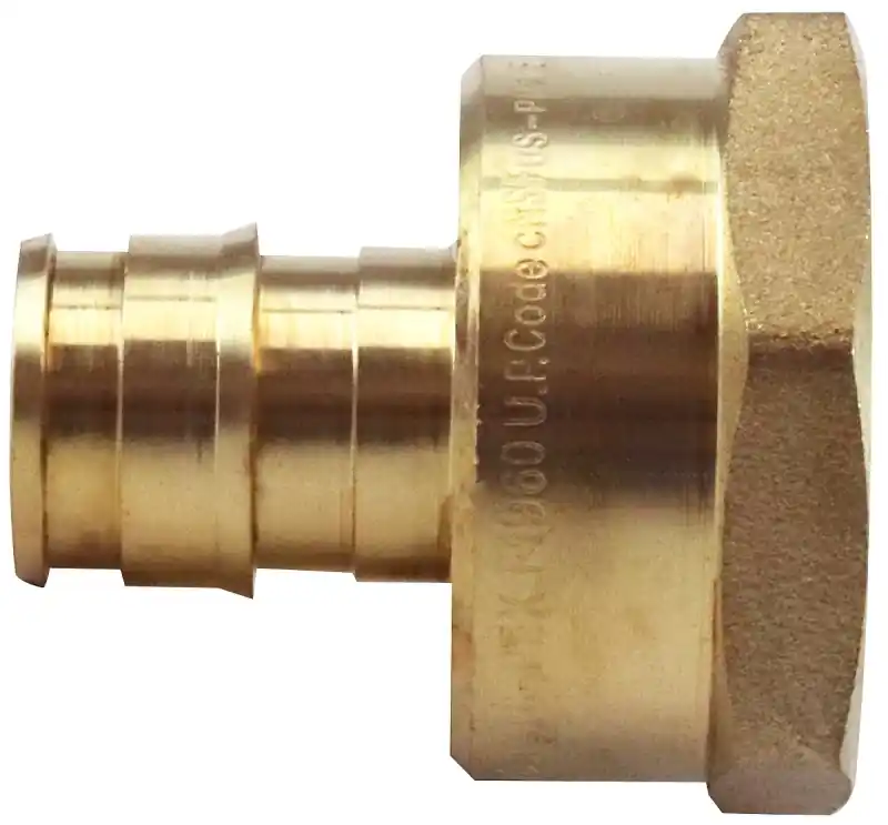 Apollo PEX-A 1/2 In. Expansion PEX In To X 3/4 In. D FNPT Brass Adapter