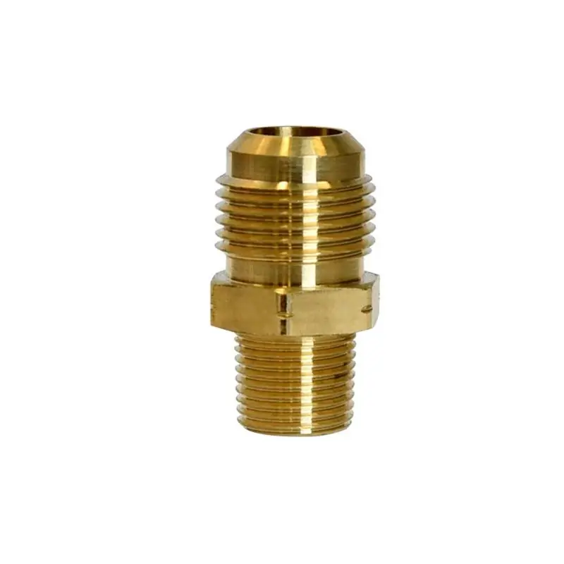 5/8 In. Flare X 3/8 In. D Mpt Lead-free Brass Connector
