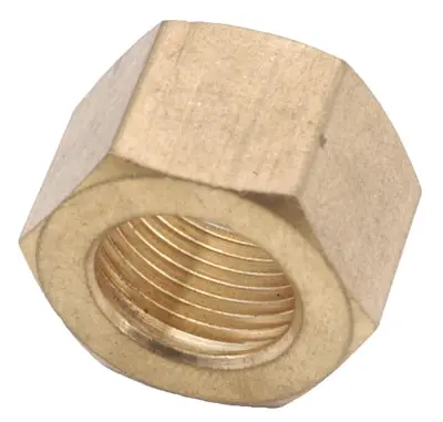 Compression Fitting, Nut, Lead Free, 1/4 In., 3-Pk.
