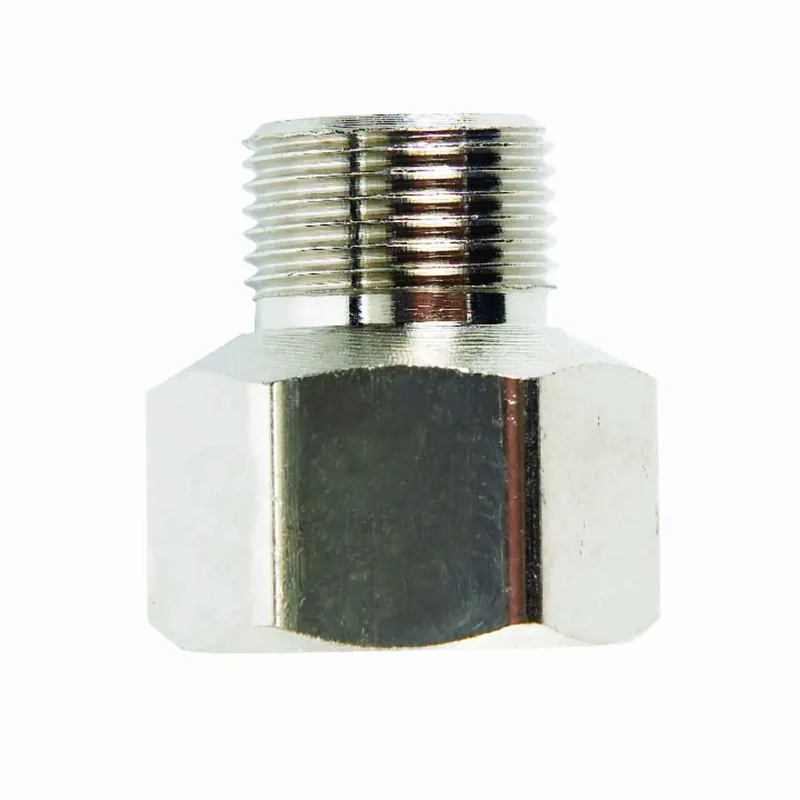 3/8 In. Female Flare X 1/4 In. Dia. Male Compression Brass Adapter