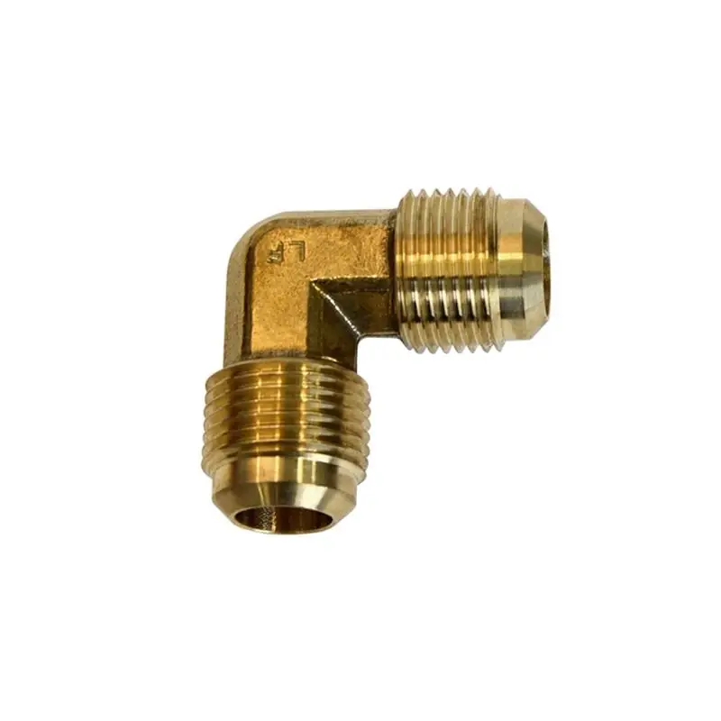 5/8 In. Flare X 5/8 In. D Flare Brass 90 Degree Elbow - Lead-free