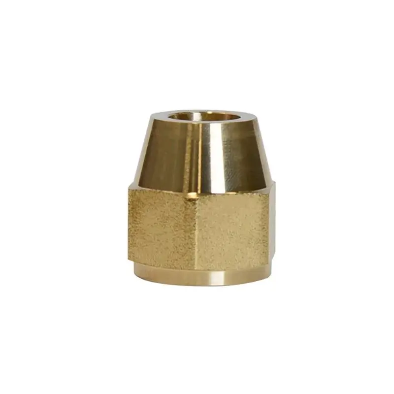 5/8 In. Flare X 1/2 In. D Cts Brass Forged Flare Nut - High Pressure & Temperature