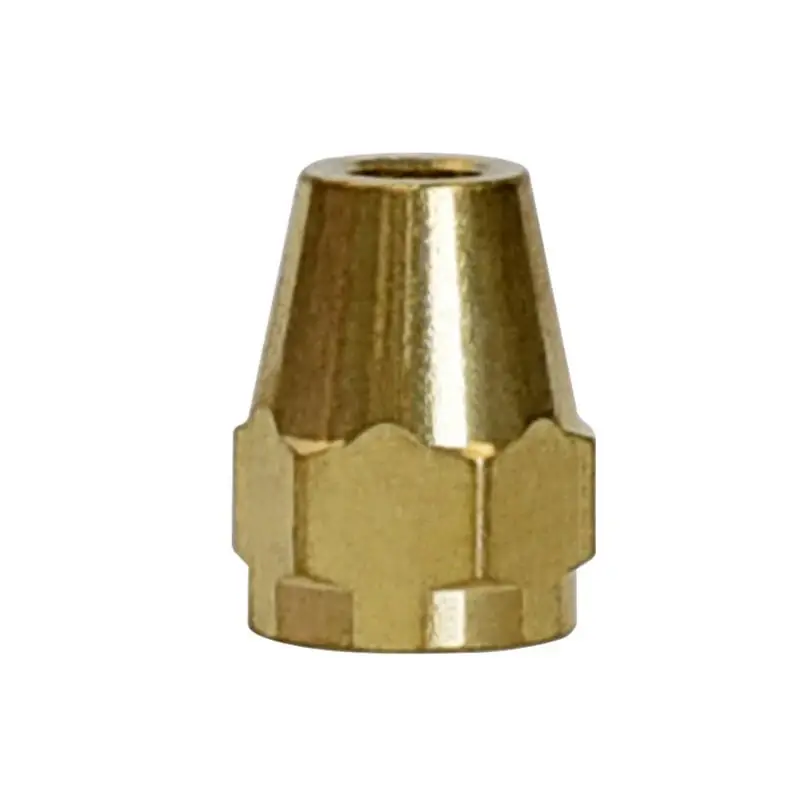 3/16 In. Flare Yellow Brass Nut For Plumbing - Model 6jc050810721032