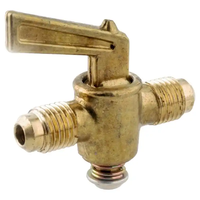 Anderson Metals 1/2 In. Flare X 1/2 In. Flare Brass Shut Off Cock