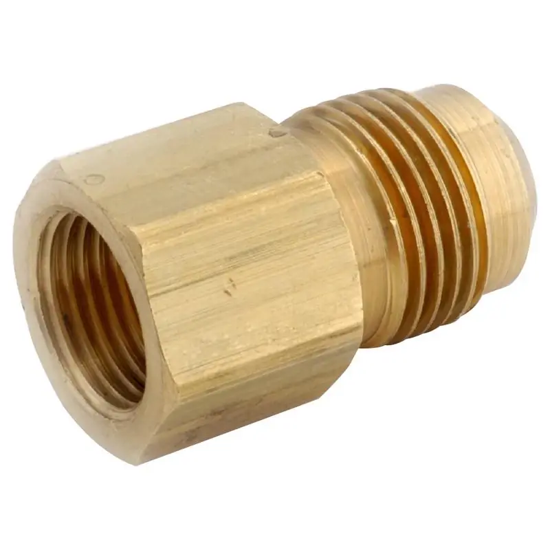 Anderson Metals 5/8 In. Female Flare X 1/2 In. Male Flare Brass Reducer