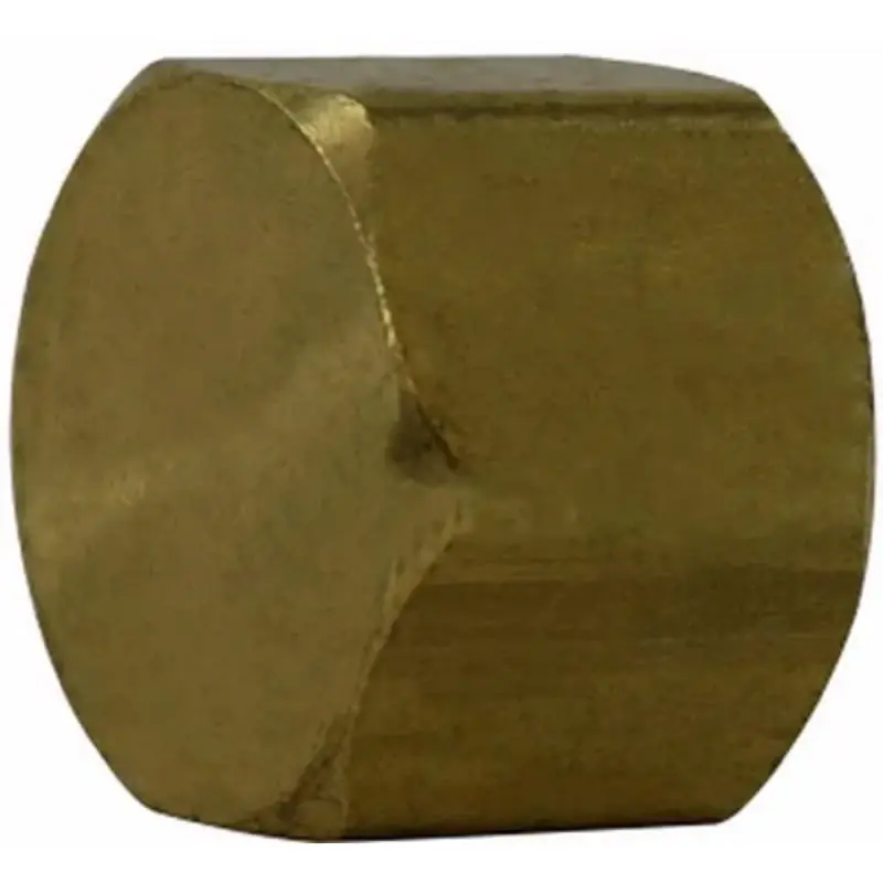 Anderson Metals 15/16 Inch Flare Brass Gas Appliance Cap