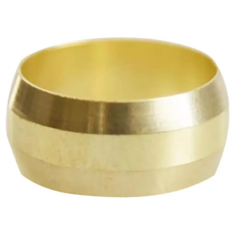 3/4 In. Compression X 3/4 In. D Compression Brass Sleeve For Plumbing Applications