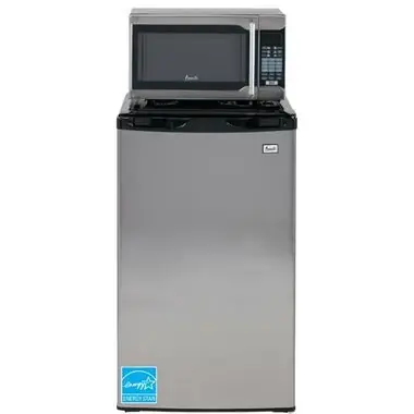 4.4 Cu. Ft. Stainless Steel Counter High Refrigerator With Freezer - Model Rm4436ss