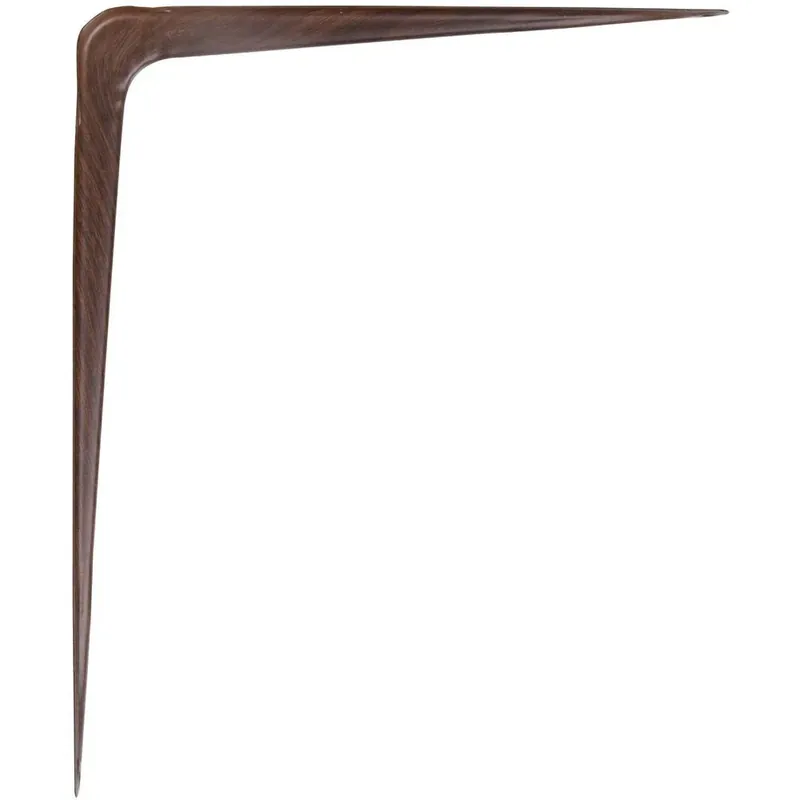 Part 852180 10X12 Fruitwood Shelf Bracket, By Hillman, Single Item, Great Value,