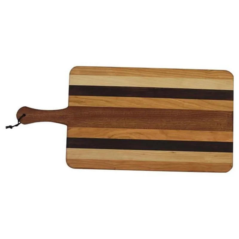 16 In. L X 10 In. W X 0.63 In. Hardwood Tapas Cutting Board