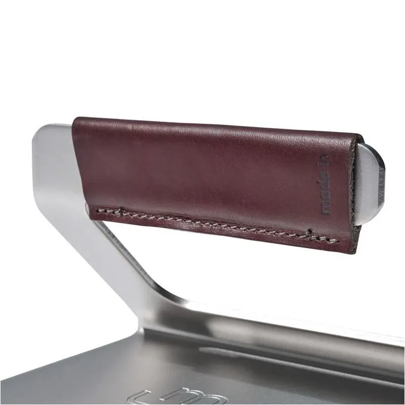 Made In Stainless Steel Grill Press – Brown & Silver