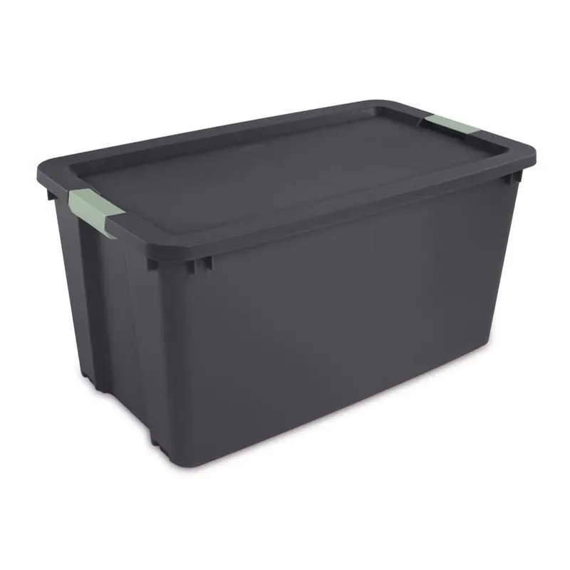 Sterilite 45‑Gal Gray Wheeled Storage Bin – Stackable Heavy‑Duty Organizer