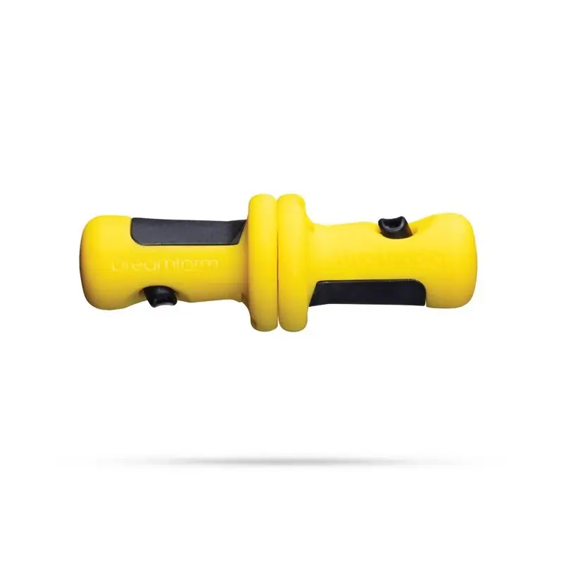 Lockorns Yellow Polypropylene And Stainless Steel Corn Cob Holders - Set Of 4