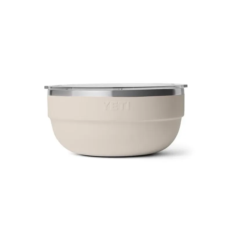 YETI Rambler 4.5‑Quart Stainless Steel Bowl With Lid – Cape Taupe
