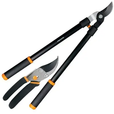 Fiskars Stainless Steel Lopper/Pruner Set