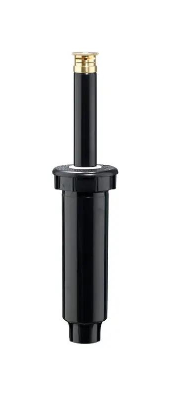 400 Series Underground Sprinkler Pop-Up, 4-In., Twin-Spray Brass Nozzle, Quarter-Pattern