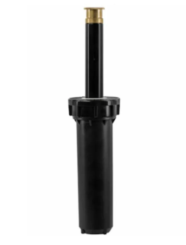 Pro Series Sprinkler Head, Full Pattern, Brass Nozzle, 4-In. Pop-Up