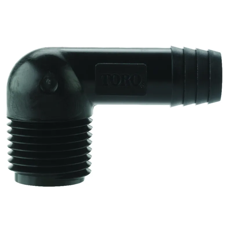 Underground Sprinkler Male Funny Pipe Elbow, 3/8 In. X 1/2 In.