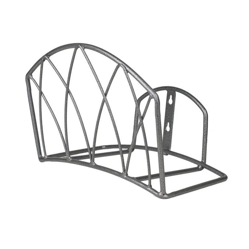 125 Ft. Gray Wall Mounted Hose Hanger - Durable Steel Design