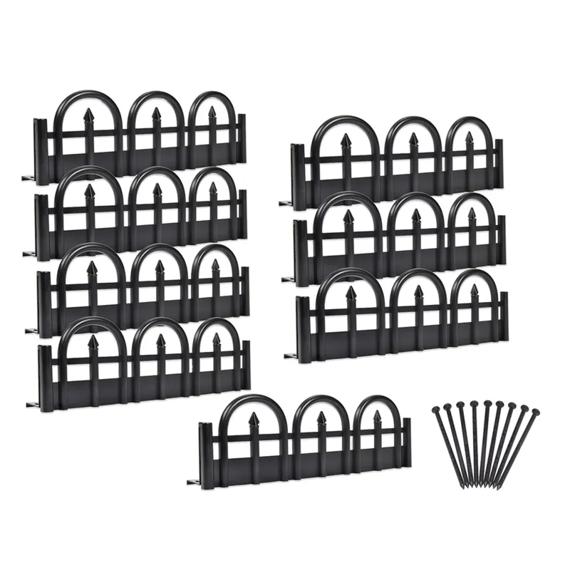 EasyFlex Landscape Edging Kit, Decorative Wrought Iron, 10 Ft.
